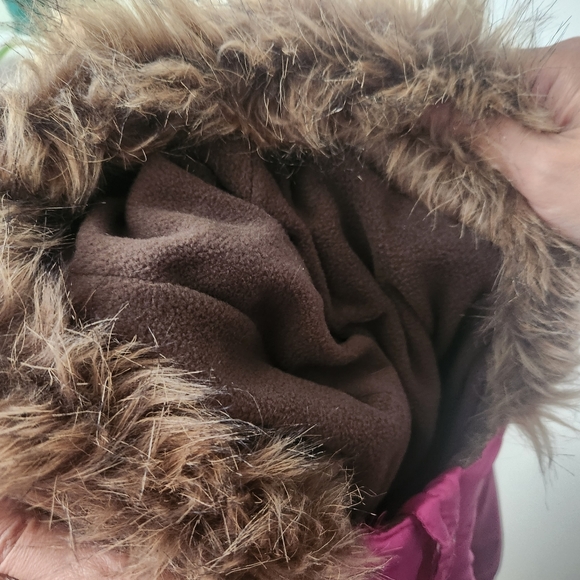 PROTECTION SYSTEM Kids Girls Winter Snow Jacket Size 7/8 - Picture 4 of 6